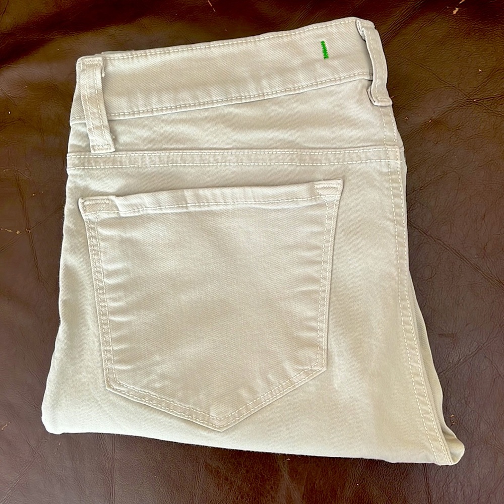 J Brand beige skinny pants